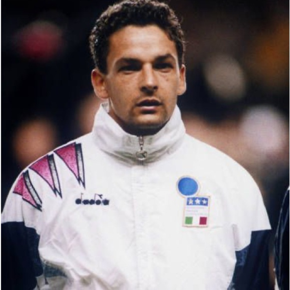 Diadora Italy Italia Soccer National Team 1992 Euro Track Jacket X-Large
